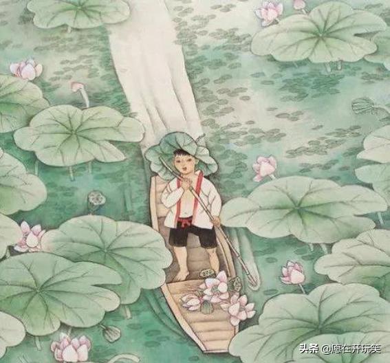 浮萍一道开的意思(浮萍一道开,开的解释)