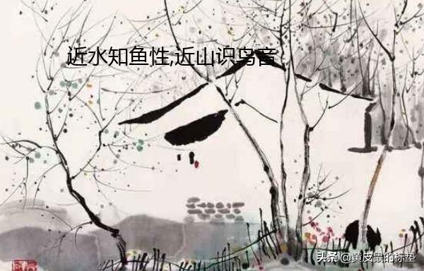 近水知鱼性（近水知鱼性近山识鸟音这句话的意思是什么）
